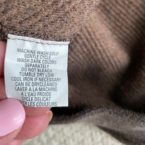 TOMMY BAHAMA Men's 1/4-Zip Long Sleeve Pullover Sweater Cotton Brown Size XL - Picture 11 of 12